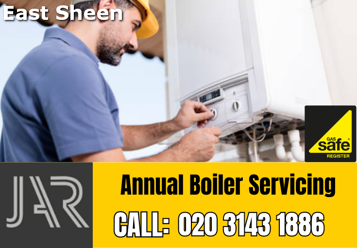 annual boiler servicing East Sheen