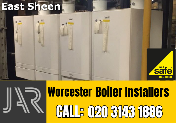 Worcester boiler installation East Sheen